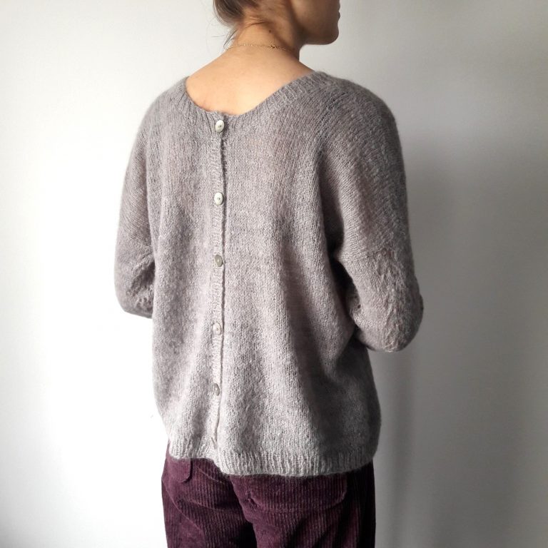 Modèle de tricot gilet Lusen